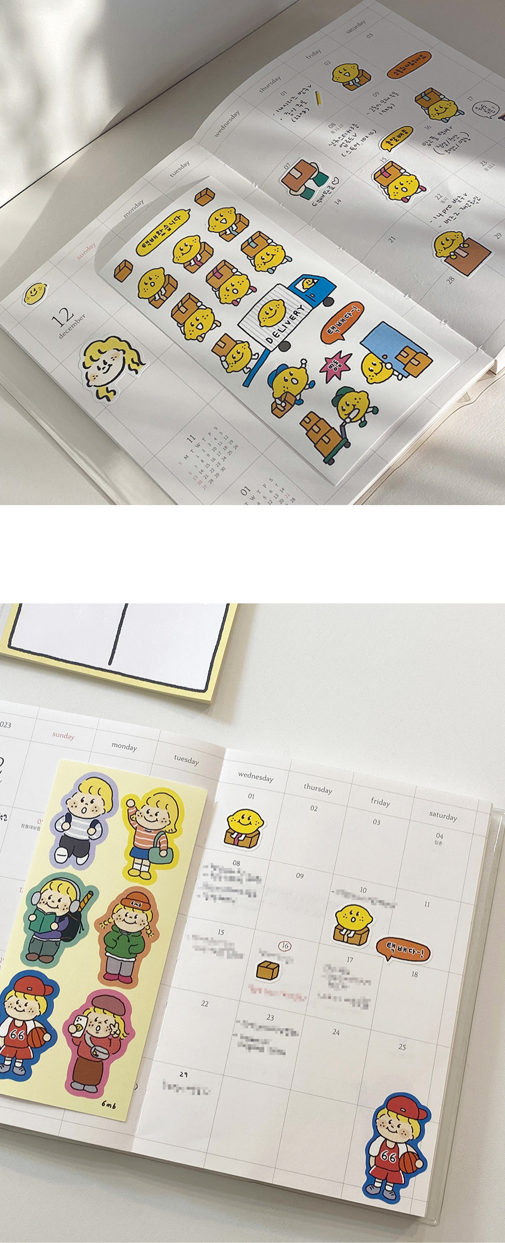 [6months6erliner] 식먼베 스티커팩 STICKER PACK! 2탄 (10장세트) 상세 이미지 5