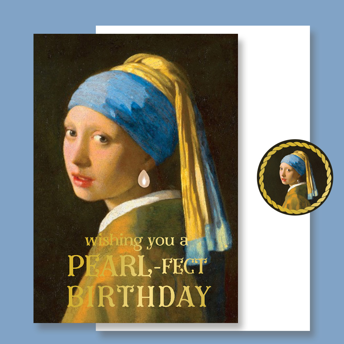 [구아빠스튜디오] 아트카드/PEARL-FECT BIRTHDAY GOLD CRYSTAL/5X7 상세 이미지 1