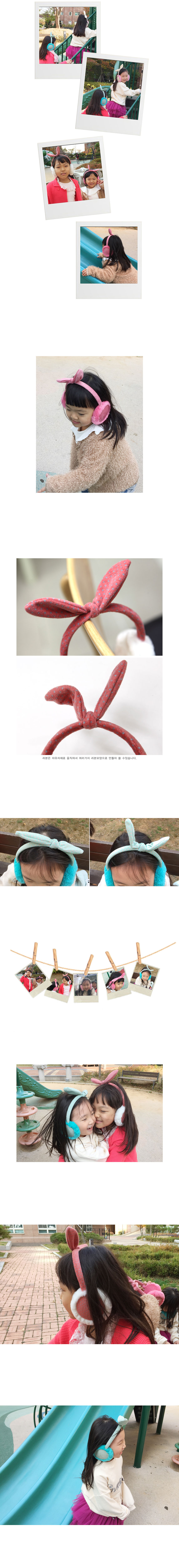 [핑크풋]리본귀마개 상세 이미지 2