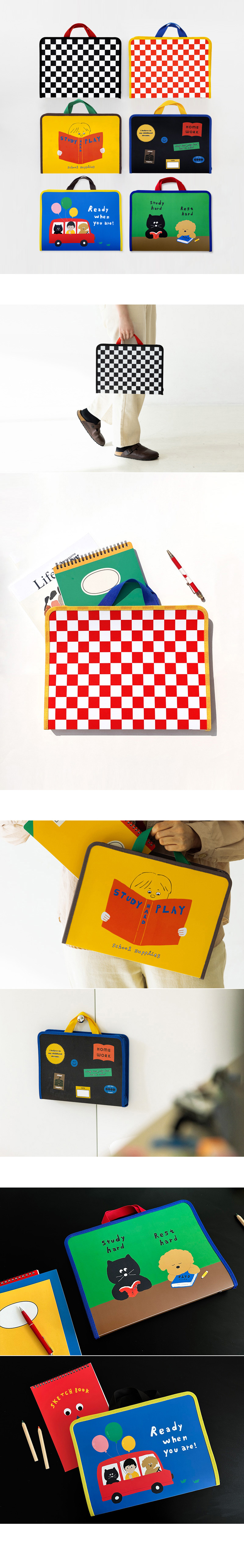FILE BAG - DOG & CAT 상세 이미지 1