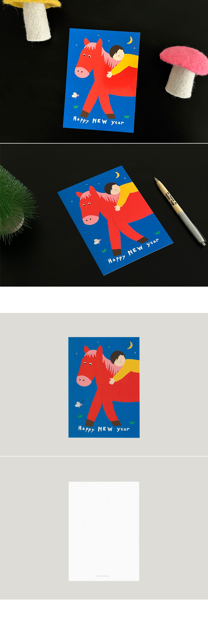 POSTCARD - HAPPY NEW YEAR (HORSE) 상세 이미지 1