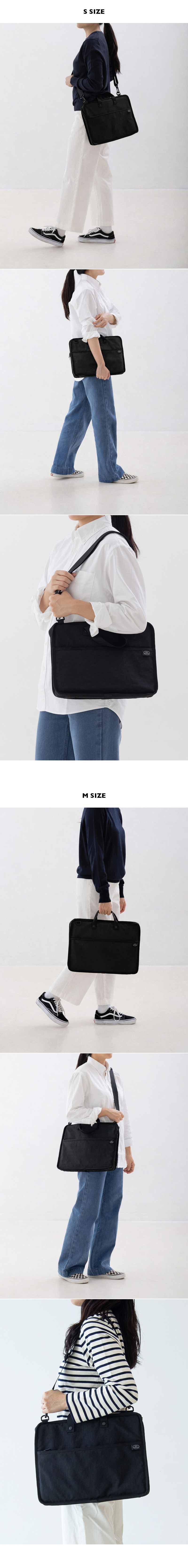 LAPTOP BAG - BLACK (S/M) 상세 이미지 1