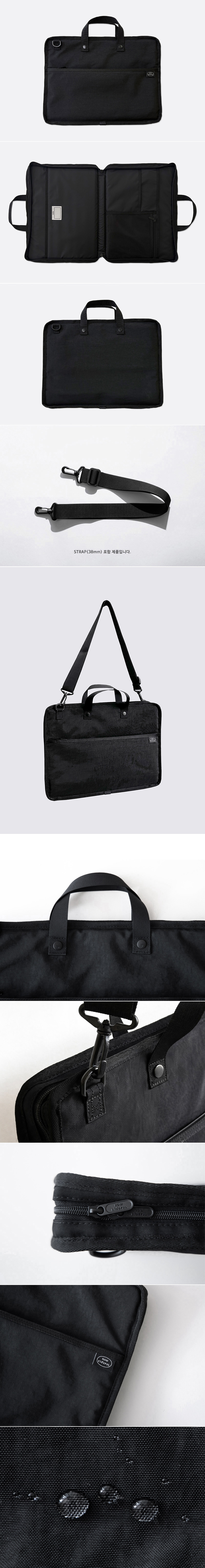 LAPTOP BAG - BLACK (S/M) 상세 이미지 3