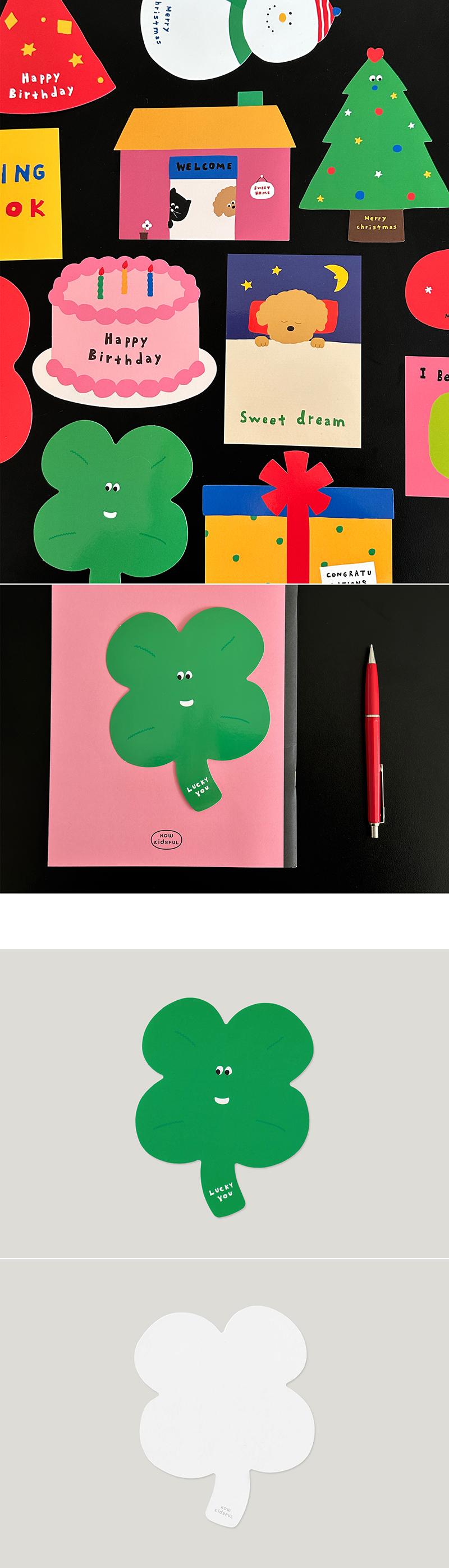 THOMPSON CARD - CLOVER 상세 이미지 1