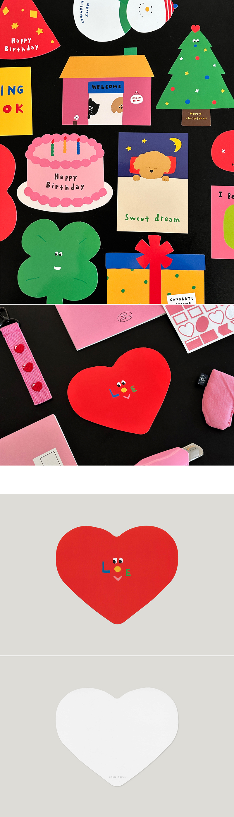 THOMPSON CARD - LOVE HEART 상세 이미지 1