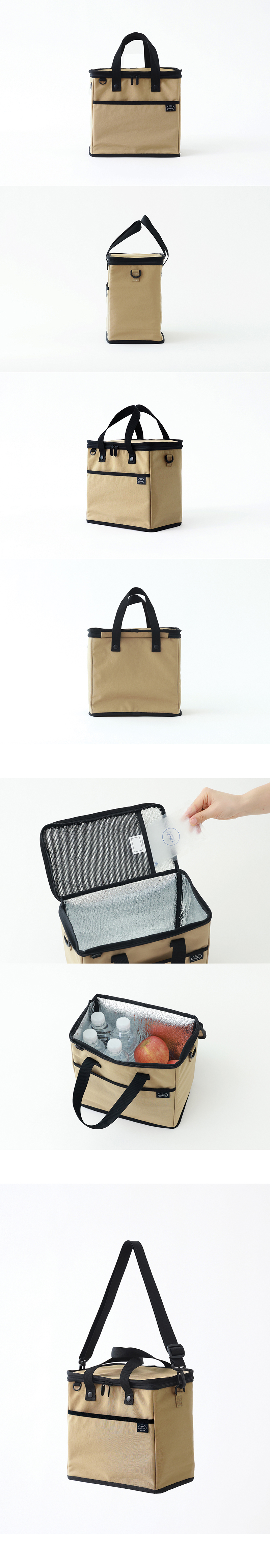 LUNCH BAG - M (BEIGE) 상세 이미지 4
