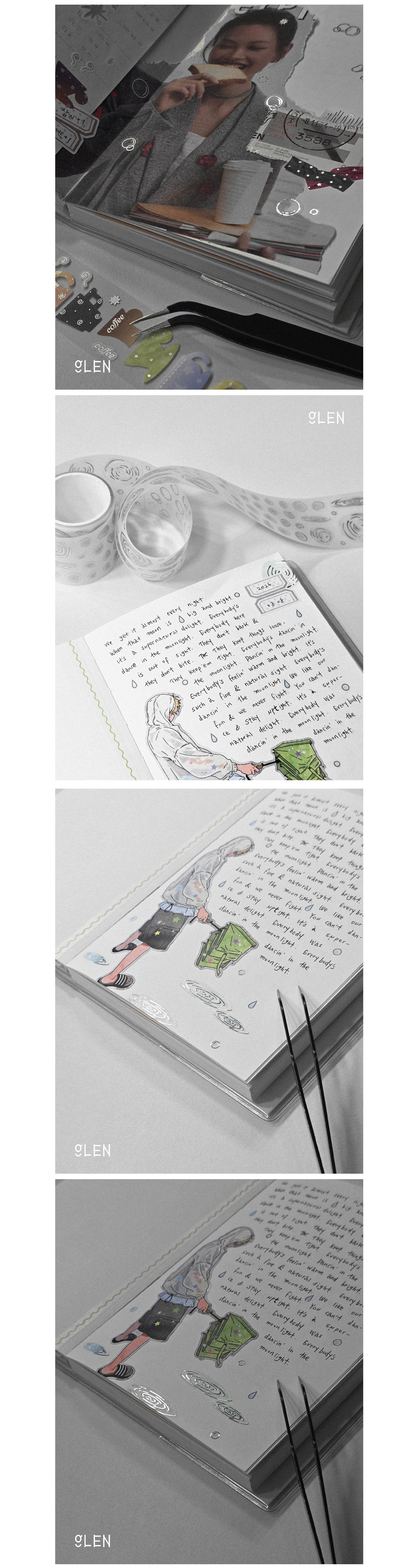글렌 물 키스컷 테이프 상세 이미지 7