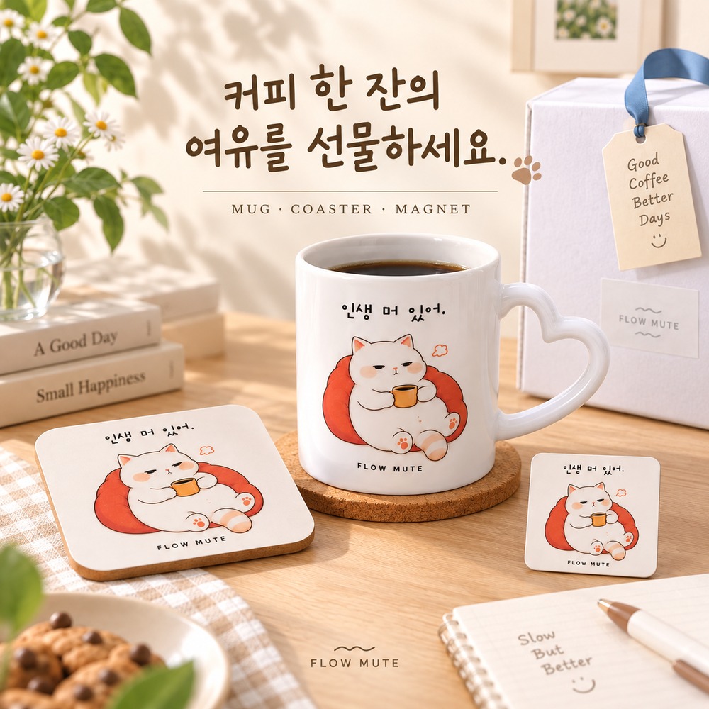 플로우뮤트 커피냥 선물세트 상세 이미지 1