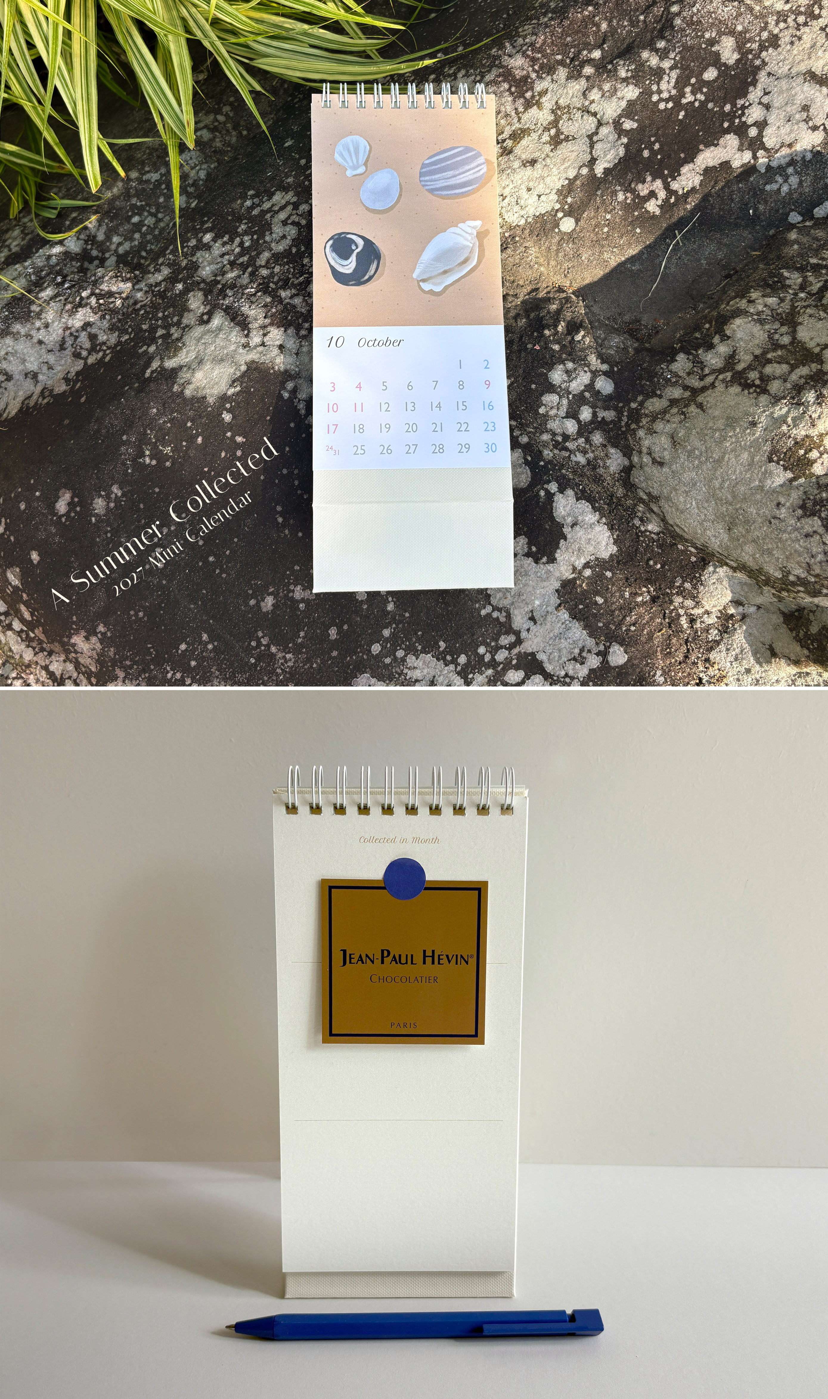 A Summer Collected : 2027 Mini Calendar 상세 이미지 2
