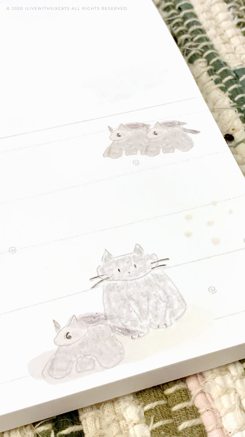 [떡메모지] 몽이의 애착인형 a cat’s comfort plush 상세 이미지 3
