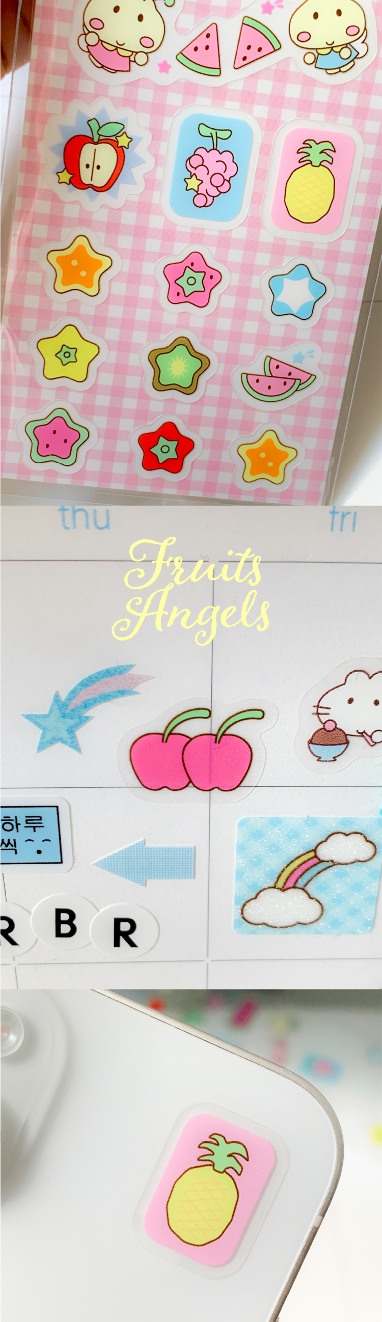 후루츠 엔젤스 스티커 상세 이미지 1