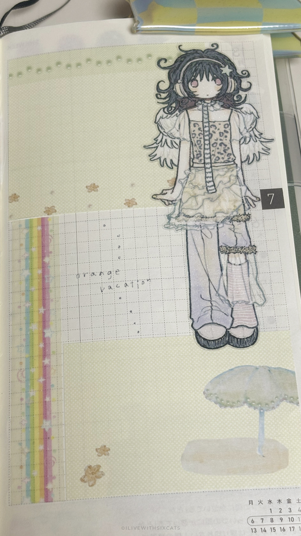 [모조지 스티커팩] 오렌지와 레몬그라스 상세 이미지 7