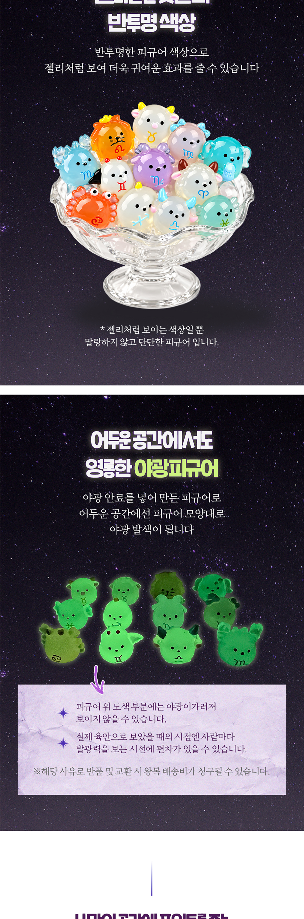 테라리움 별자리 미니 피규어 12종 세트 상세 이미지 5