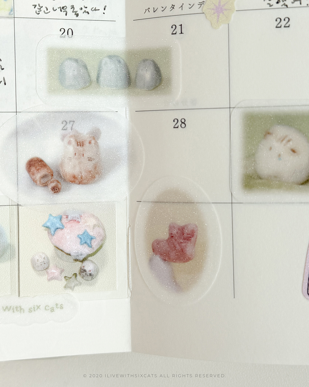 [스티커] 식스캣츠 요정가루 : SIX CATS fairy dust sticker! 상세 이미지 4