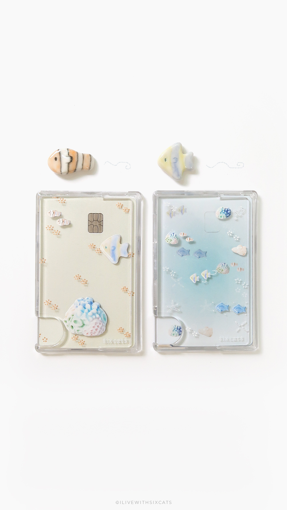 [투명 맥세이프 카드지갑] coral friends 상세 이미지 6