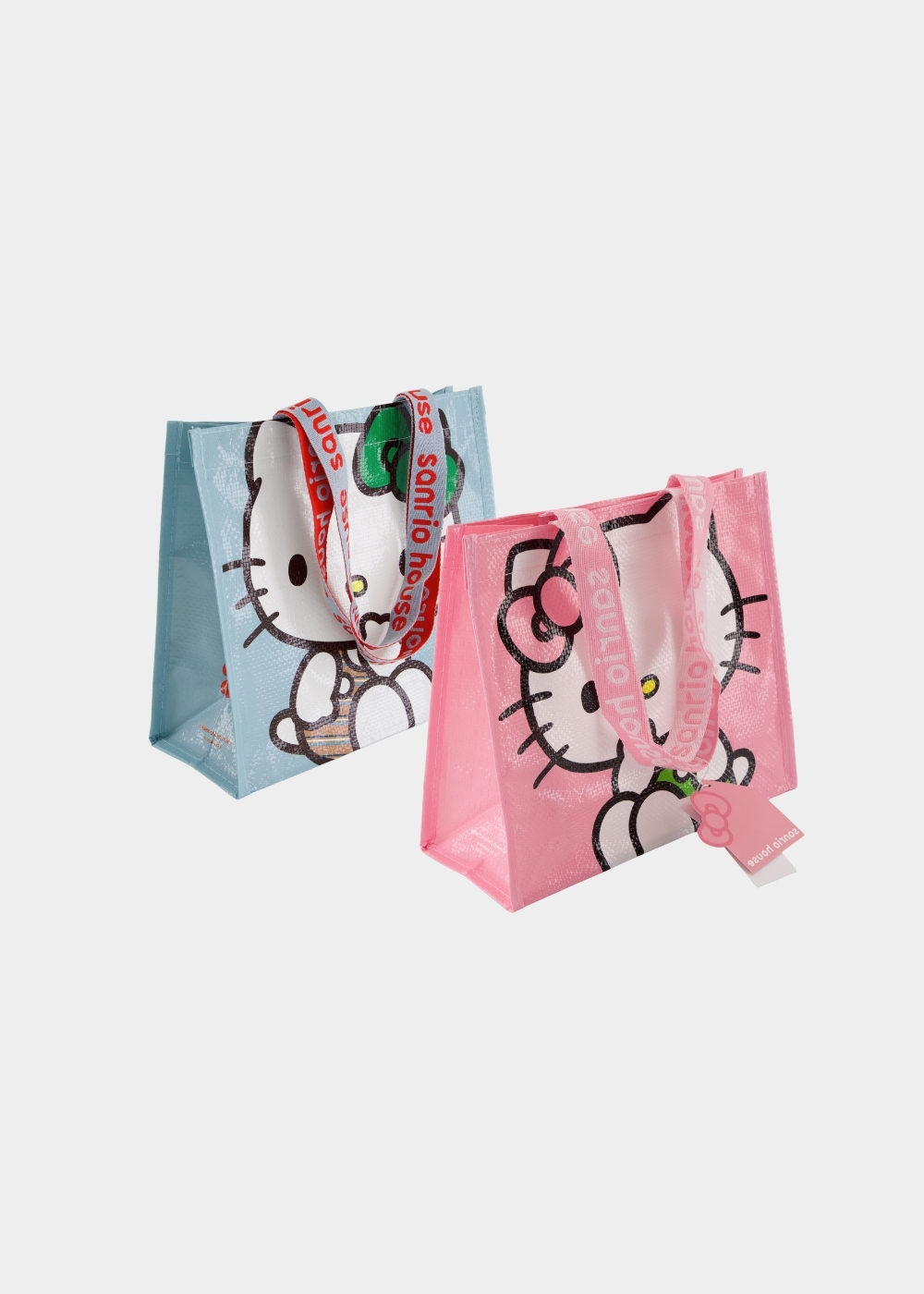 [산리오하우스] Sanrio 헬로키티 타포린 쇼핑백 스몰 (PINK) 상세 이미지 3