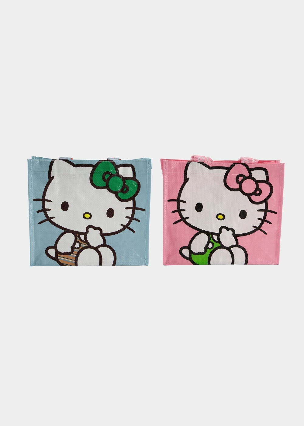 [산리오하우스] Sanrio 헬로키티 타포린 쇼핑백 스몰 (PINK) 상세 이미지 4