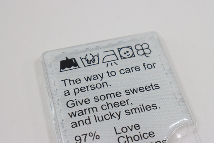 Human care label card pocket (epoxy) 상세 이미지 1