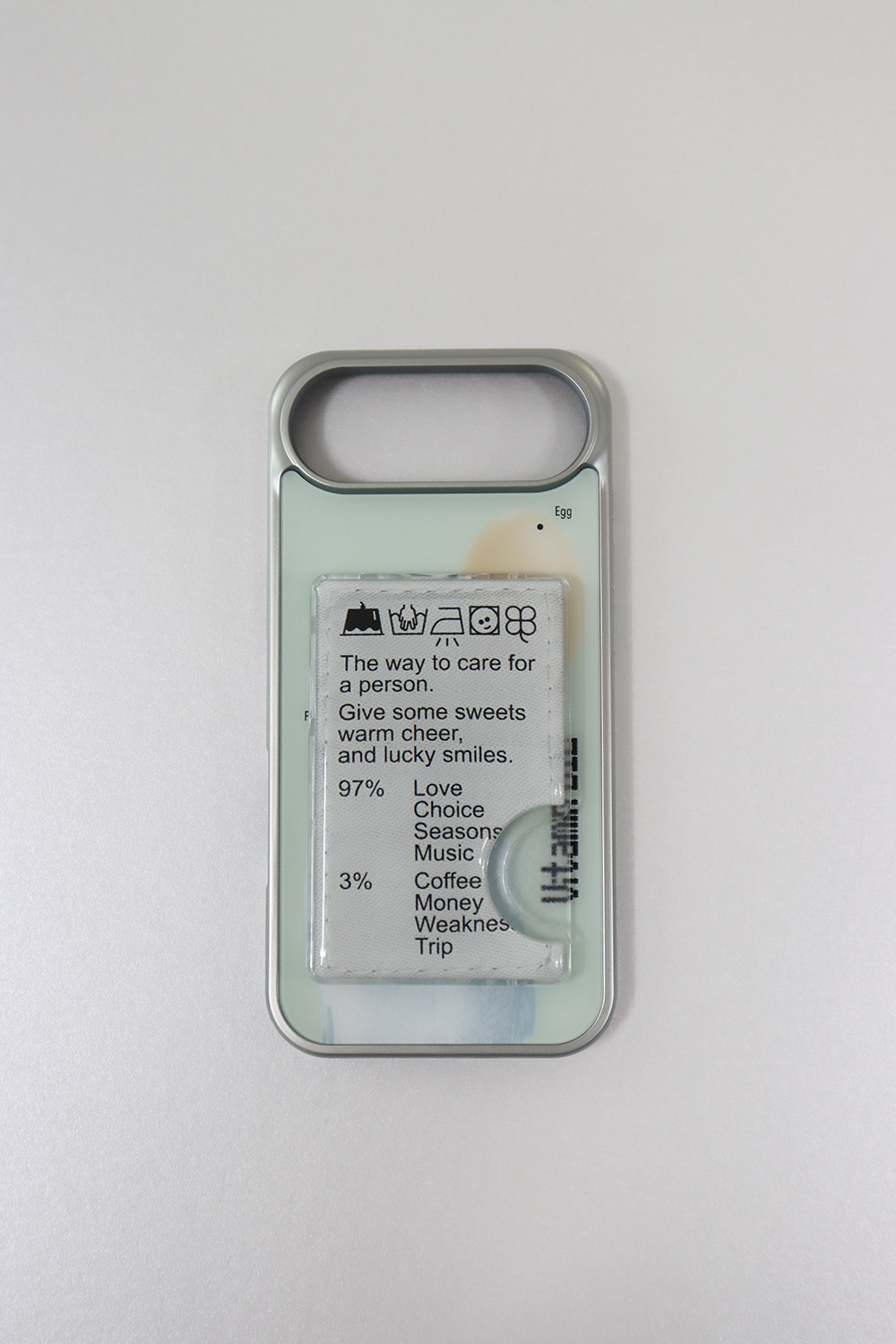 Human care label card pocket (epoxy) 상세 이미지 4