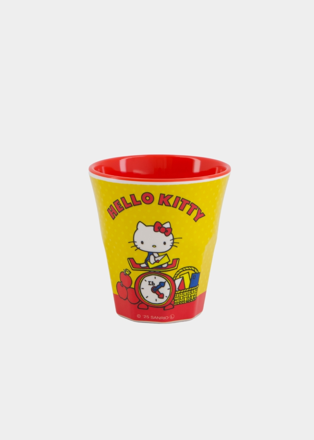 [산리오] Sanrio 헬로키티 레트로 저울 멜라민 컵 상세 이미지 2