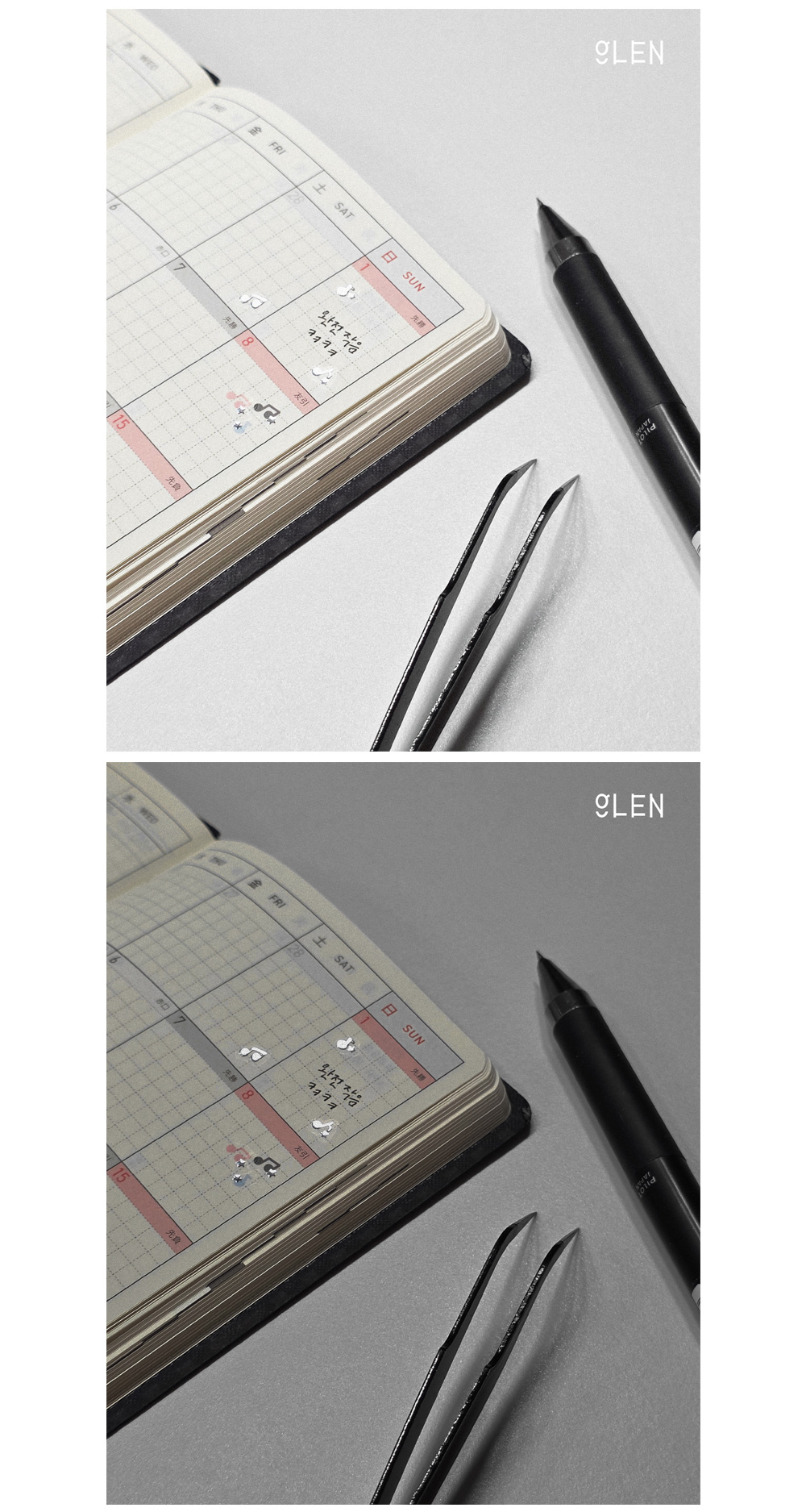 글렌 귀여운 음표 키스컷 테이프 상세 이미지 4