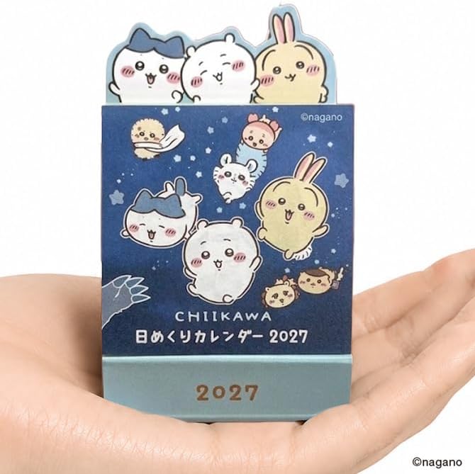 치이카와 2027 탁상용 일력 미니 캘린더 상세 이미지 3
