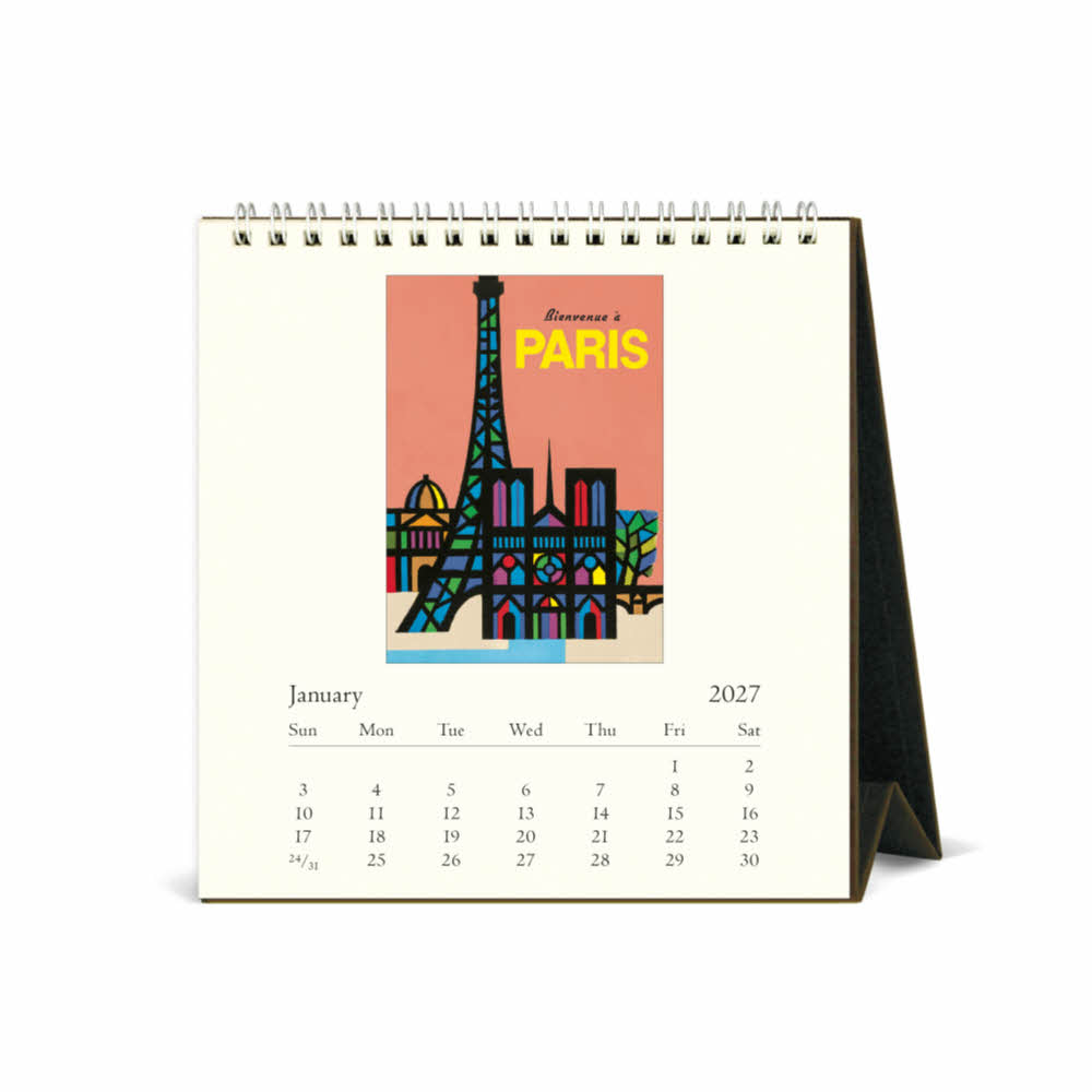 2027데스크캘린더 Paris 상세 이미지 4