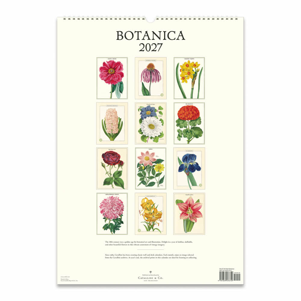 2027카발리니캘린더 Botanica 상세 이미지 5