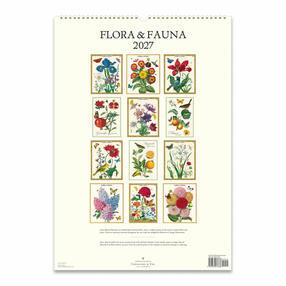 2027카발리니캘린더 Flora & Fauna 상세 이미지 5
