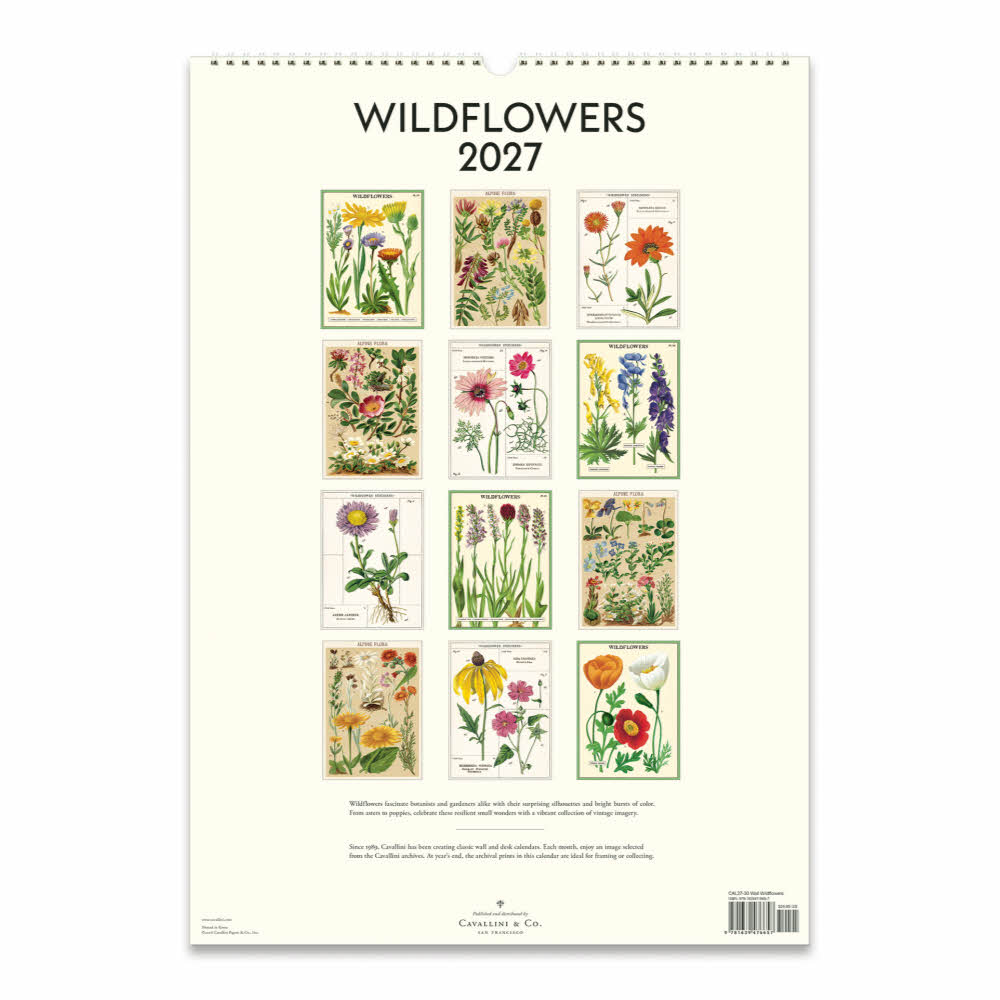 2027카발리니캘린더 Wildflowers 상세 이미지 5