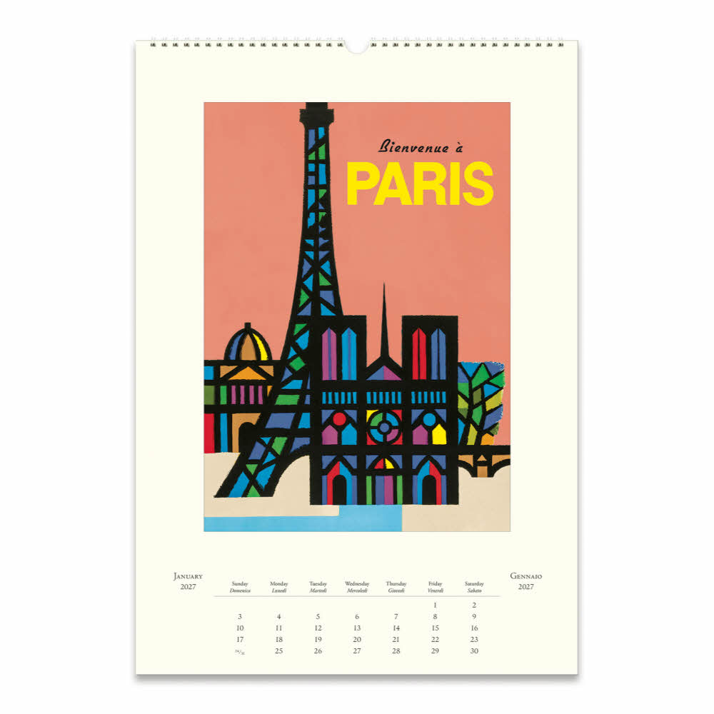 2027카발리니캘린더 Paris 상세 이미지 5