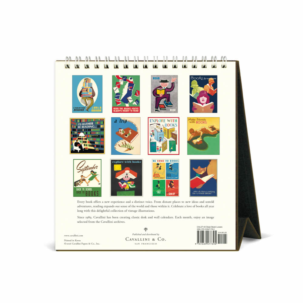 2027데스크캘린더 Book Lover's 상세 이미지 5