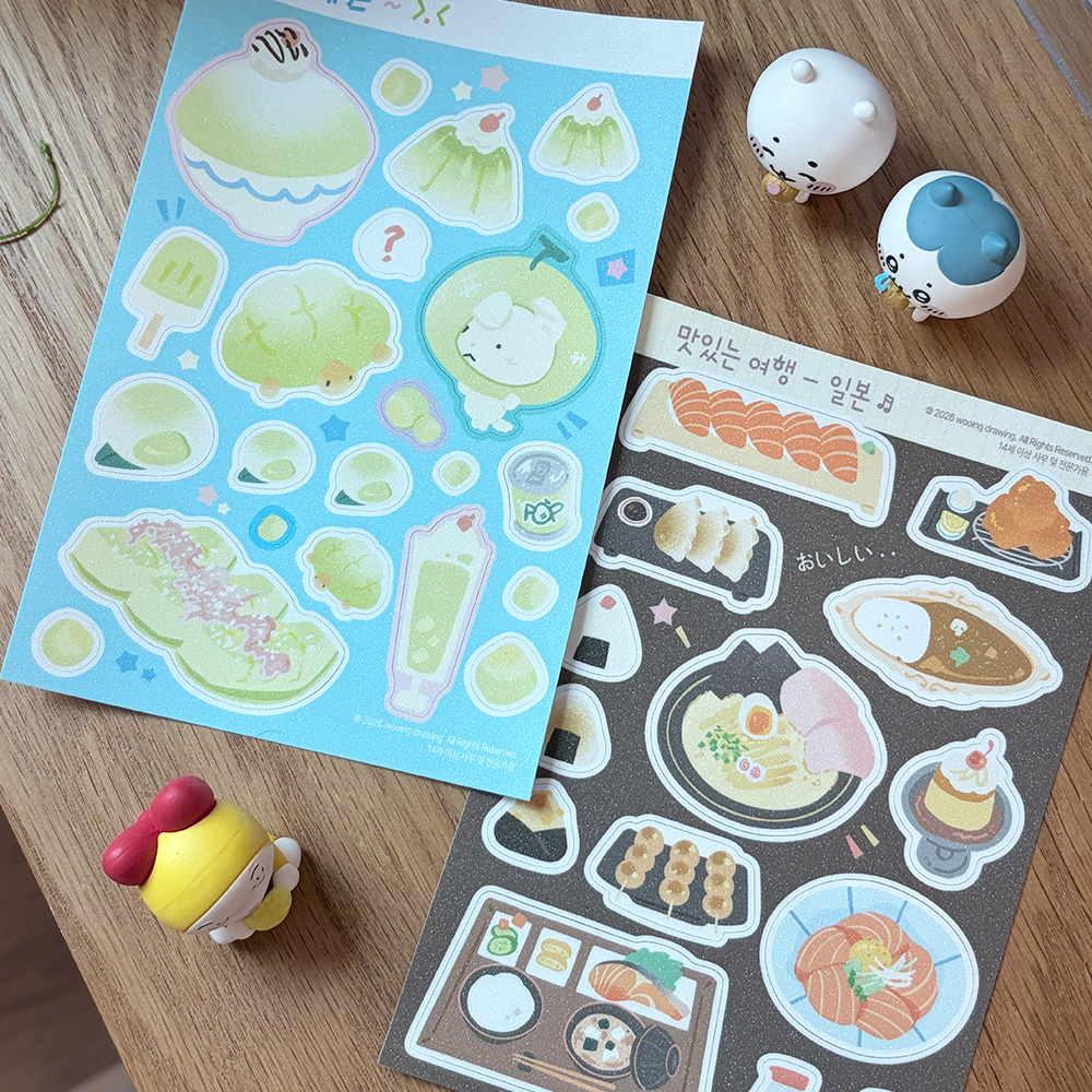 맛있는 여행 일본 스티커 상세 이미지 1