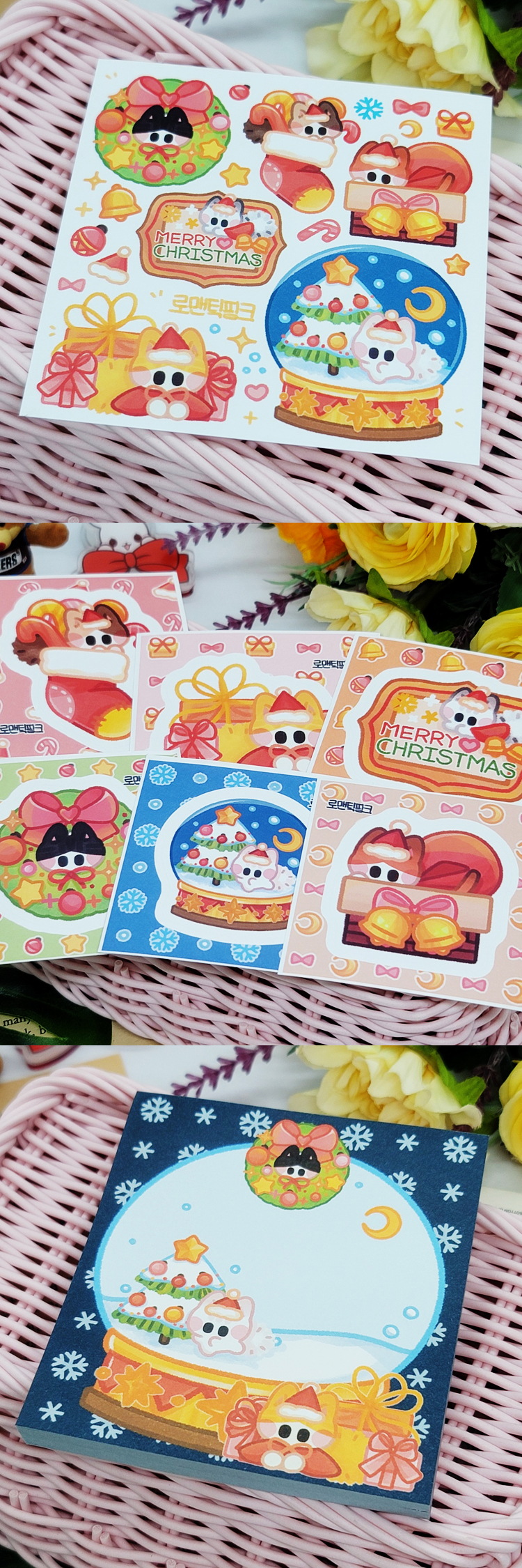 치코냥이 크리스마스 스티커팩 상세 이미지 3