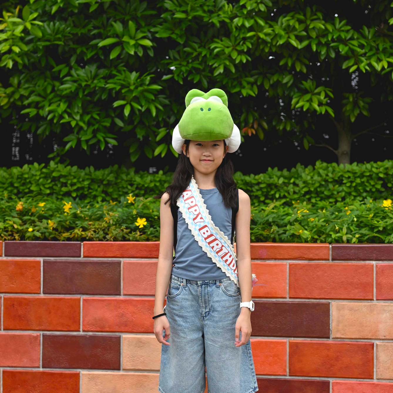 레이스 파티 어깨띠 / 블루피크닉 상세 이미지 4