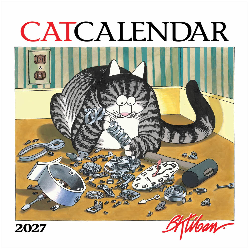 2027년 캘린더 B. Kliban: CatCalendar 상세 이미지 2