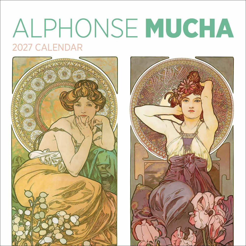 2027년 캘린더 Alphonse Mucha 상세 이미지 2