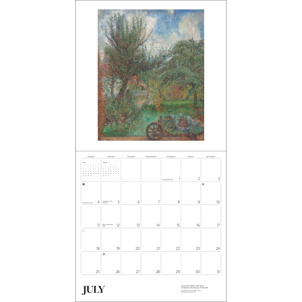 2027년 캘린더 Gardens of the Impressionists 상세 이미지 4
