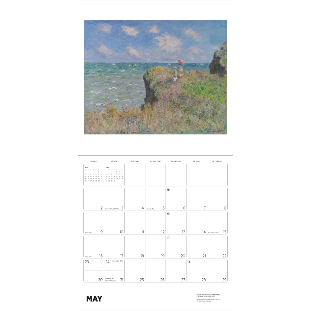 2027년 캘린더 Claude Monet 상세 이미지 4