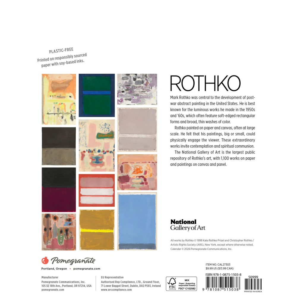 2027년 미니캘린더 Rothko 상세 이미지 3