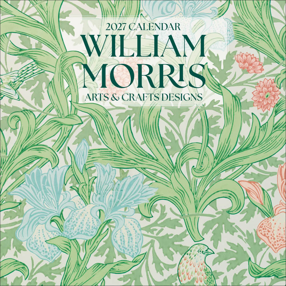 2027년 캘린더 William Morris: Arts & Crafts Designs 상세 이미지 2
