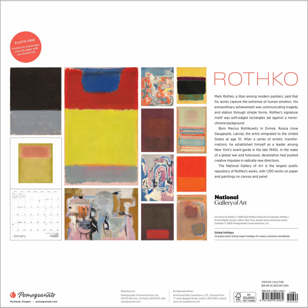 2027년 캘린더 Rothko 상세 이미지 3