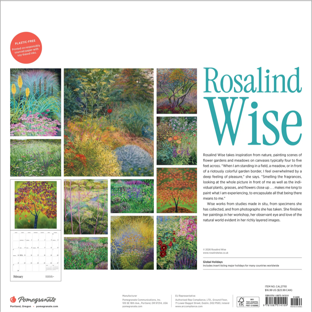 2027년 캘린더 Rosalind Wise 상세 이미지 3