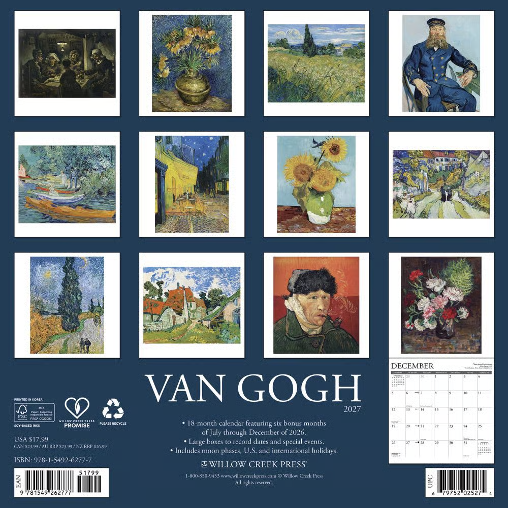2027년 캘린더 Gogh 상세 이미지 5