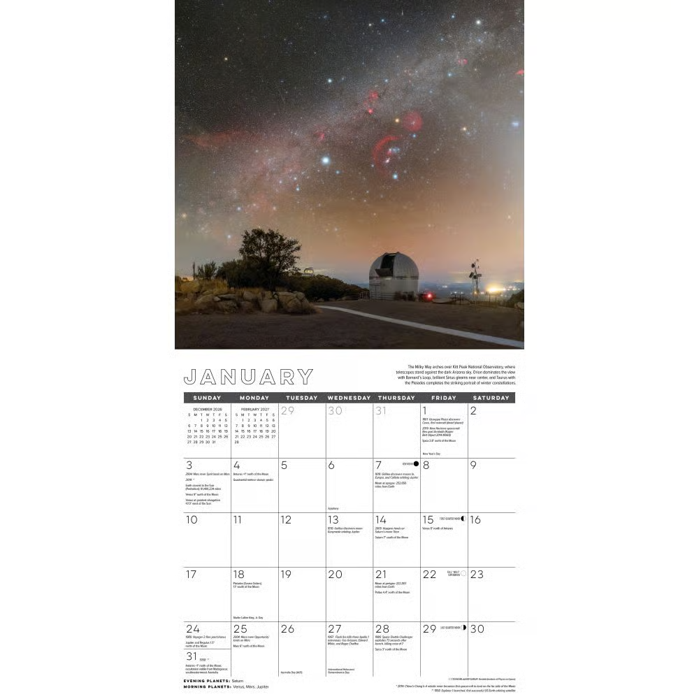 2027년 캘린더 Astronomy 상세 이미지 4