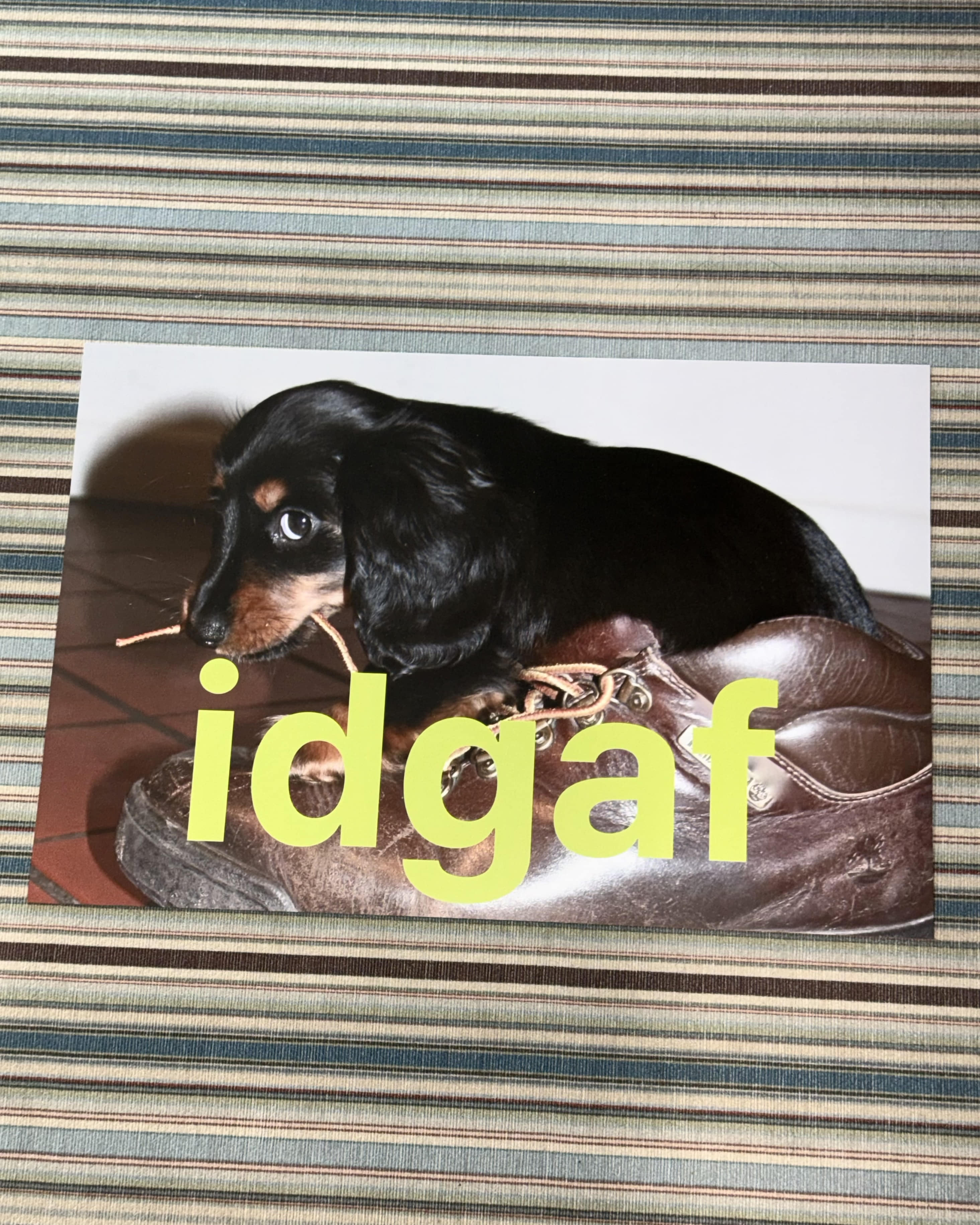 IDGAF - 45 x 30 Poster 상세 이미지 2