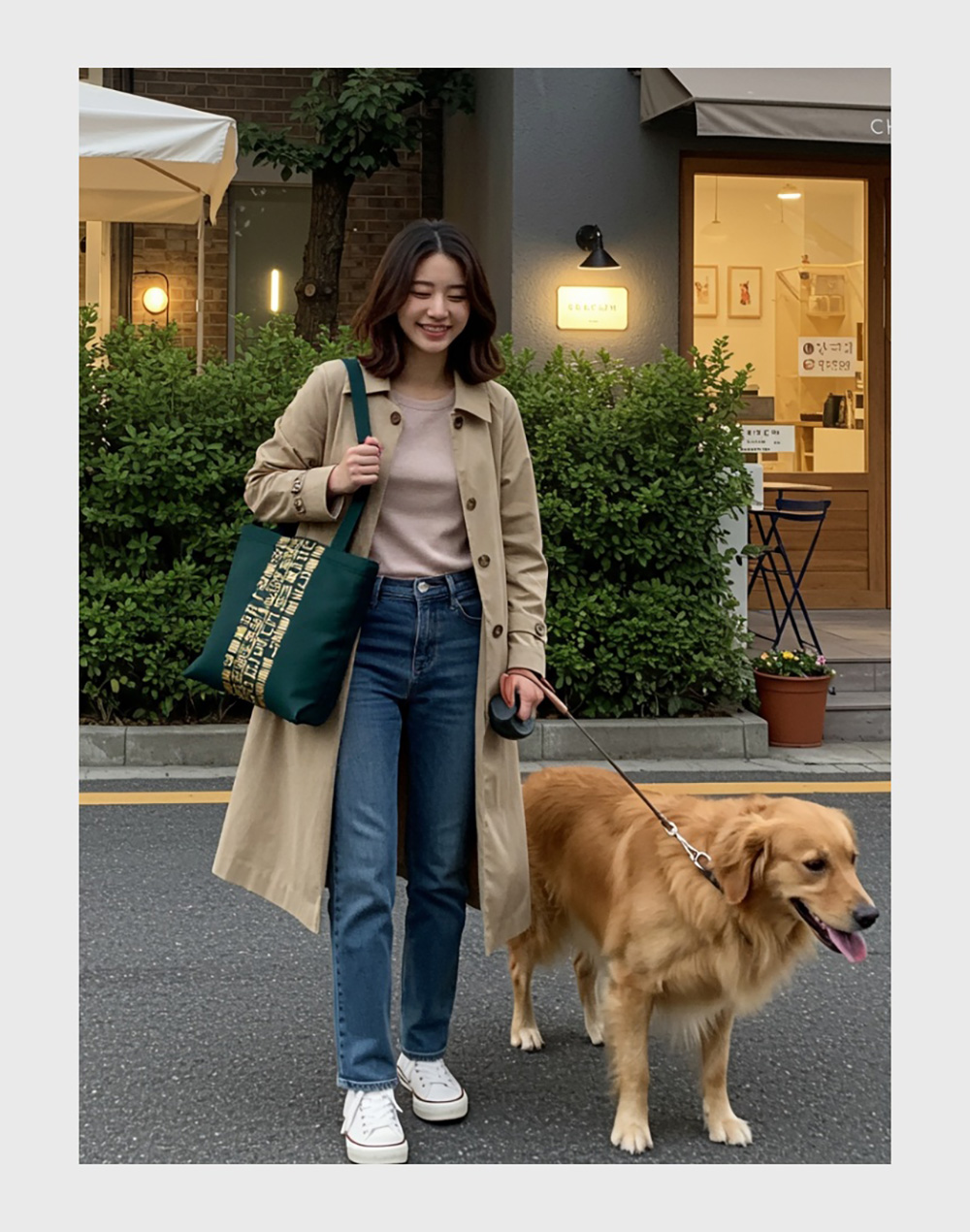 훈민정음 에코백 첫번째 누리 (한글디자인 에코백) 상세 이미지 2