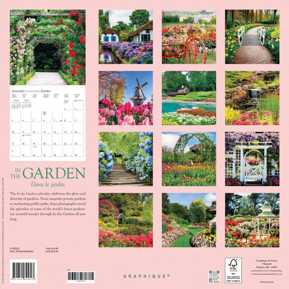 2027년 캘린더 In the Garden 상세 이미지 4