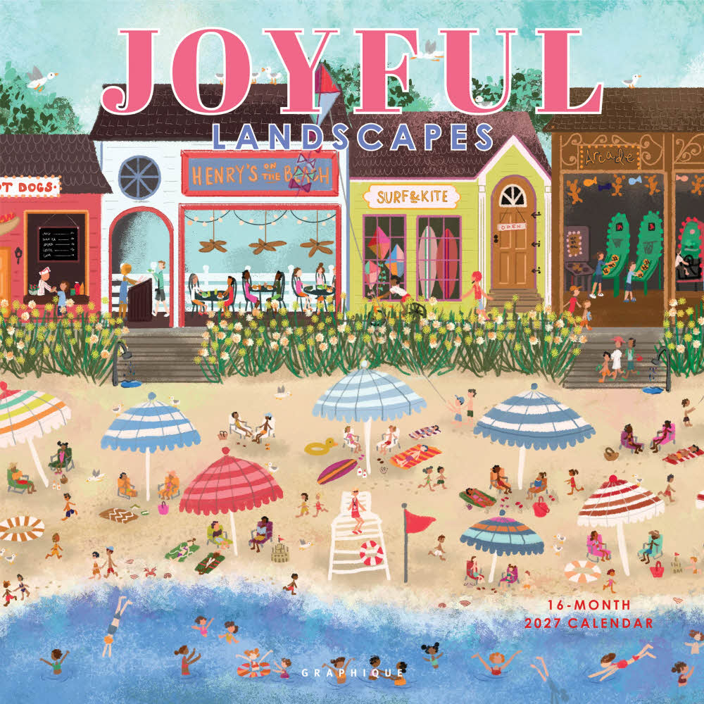 2027년 캘린더 Joyful Landscapes 상세 이미지 2