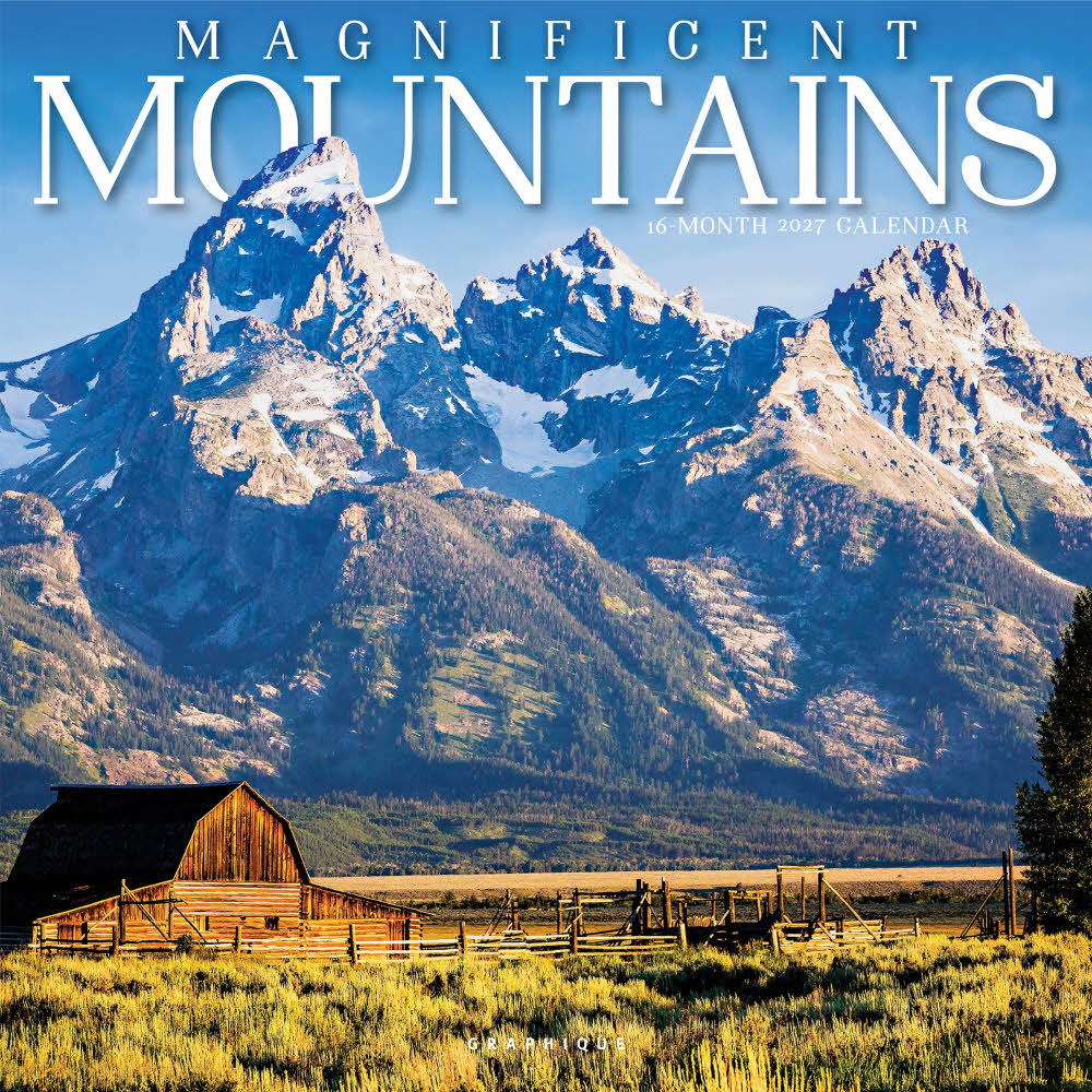 2027년 캘린더 Magnificent Mountains 상세 이미지 1